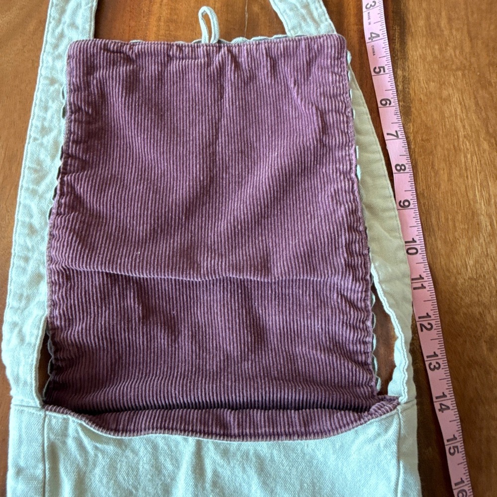 Natural Life Women's Embroidered "Stop, Smile, Breathe. Life is Beautiful" Purse - Picture 6 of 10